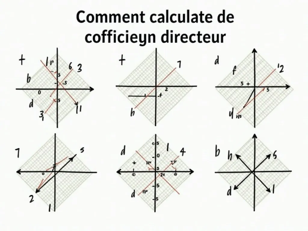 Comment Calculer Coefficient Directeur