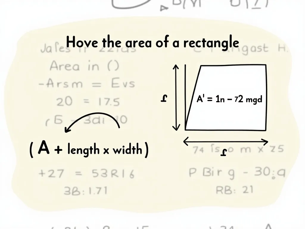 Comment Calculer L'Aire D'Un Rectangle