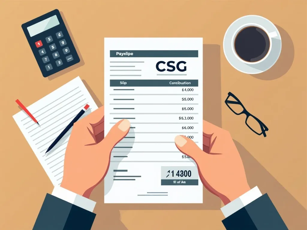 Comment Calculer La Base Csg Sur Un Bulletin De Salaire