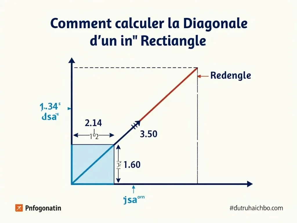 Comment Calculer La Diagonale D'Un Rectangle