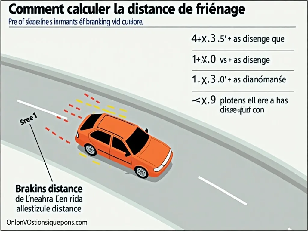 Comment Calculer La Distance De Freinage