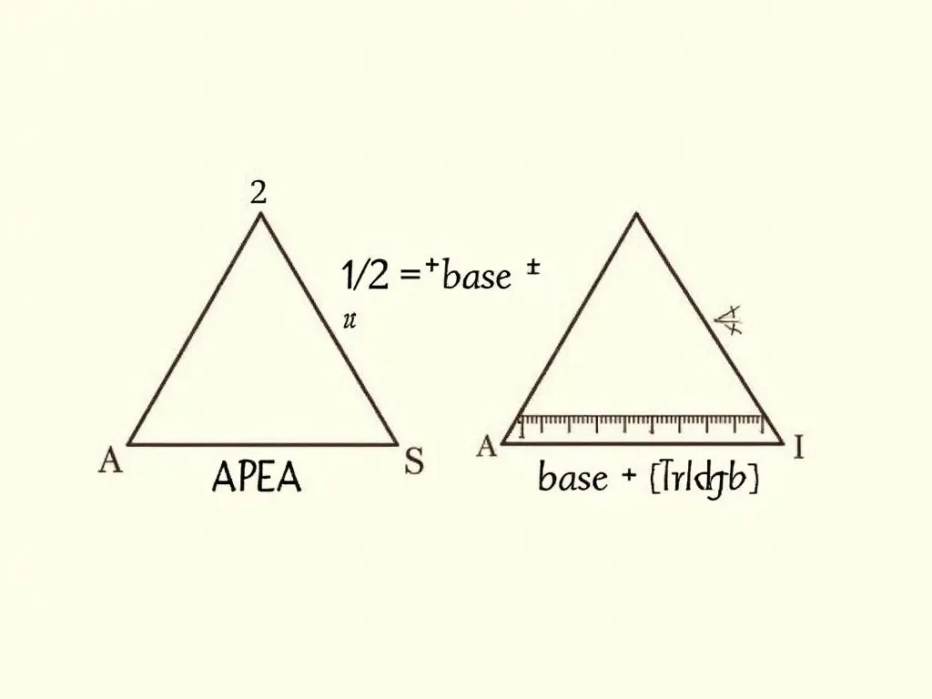 Comment Calculer La Surface D'Un Triangle