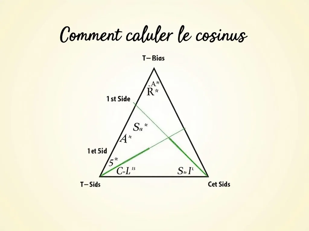 Comment Calculer Le Cosinus